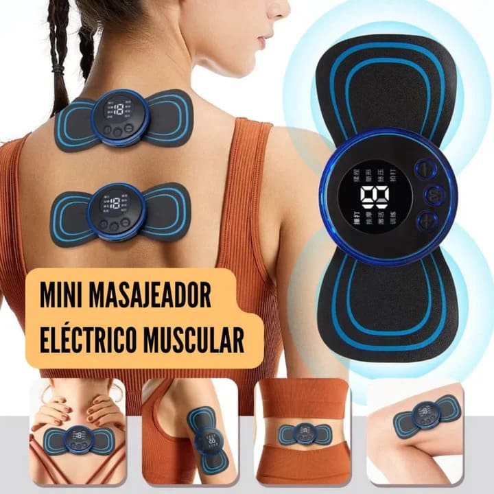 Mini Masajeador Muscular Recargable